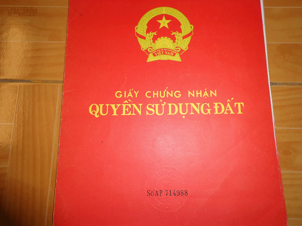 Thủ tục đính chính lại sổ đỏ bị sai